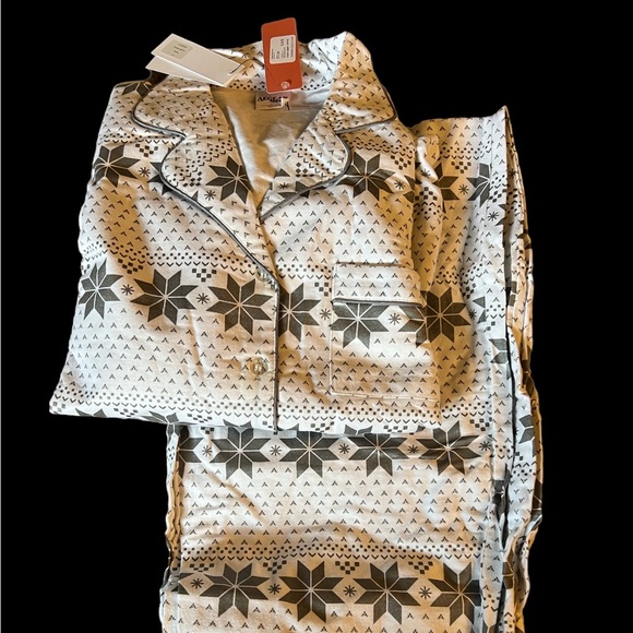 Flannel Fair Isle Pajamas - Picture 1 of 4